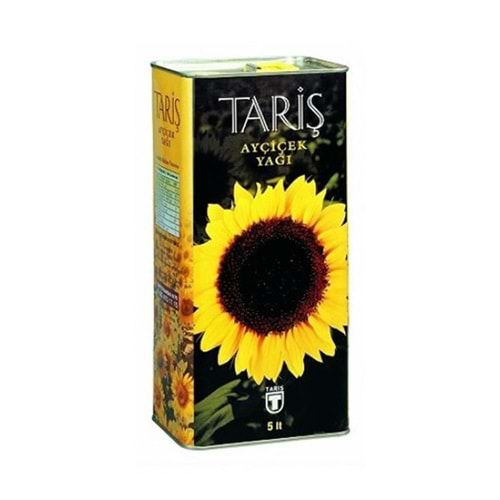 Tariş Ayçiçek Yağı 5 Lt Teneke