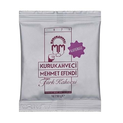 Mehmet Efendi Türk Kahvesi Kafeinsiz 50 Gr