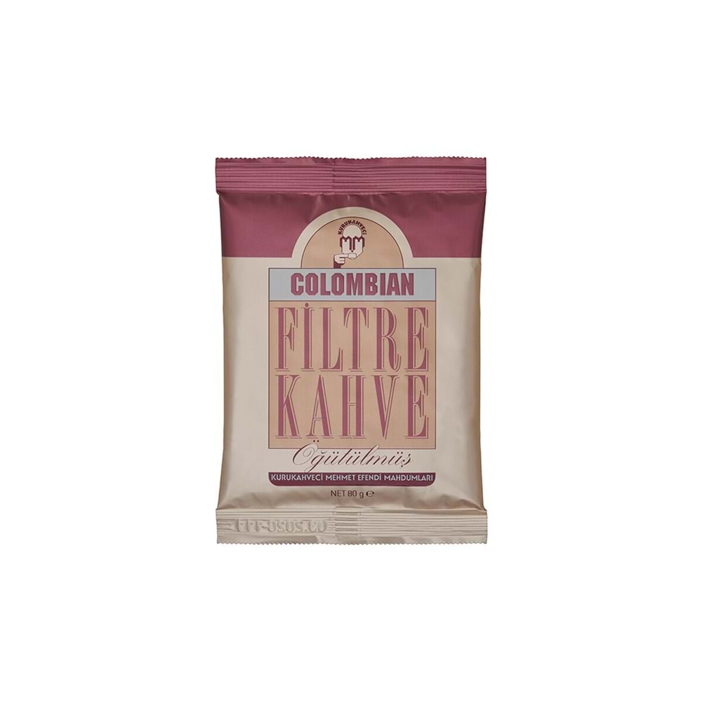Colombıan Filtre Kahve Öğütülmüş 80 Gr