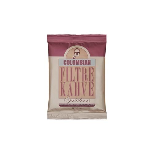 Colombıan Filtre Kahve Öğütülmüş 80 Gr