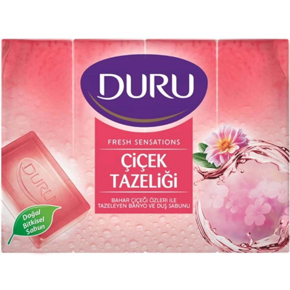Duru Sabun Çiçek Tazeliği 4 Lü 600 Gr