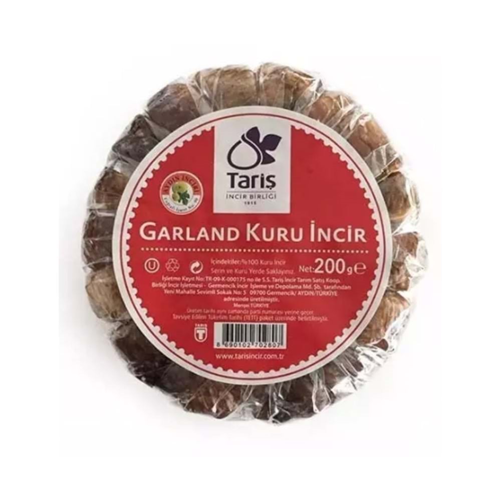 Tariş Garland Kuru İncir 200 Gr