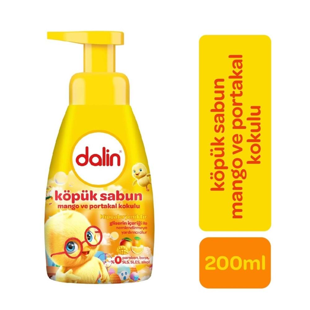 Dalin Köpük Sabun Mango Ve Portakal 200 Ml