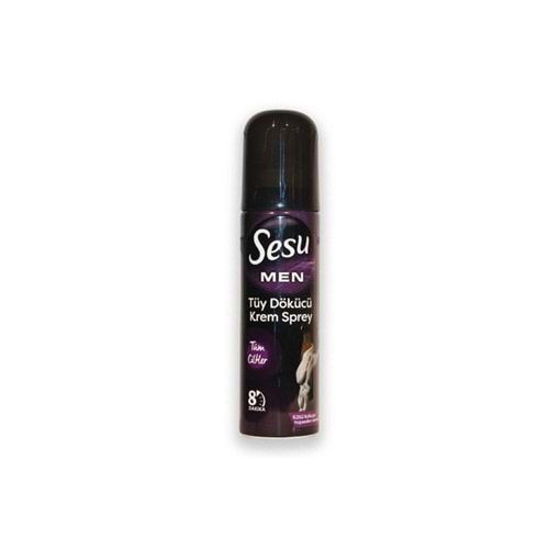 Sesu Tüm Ciltler İçin Erkek Tüy Dökücü Krem Sprey 150 Ml