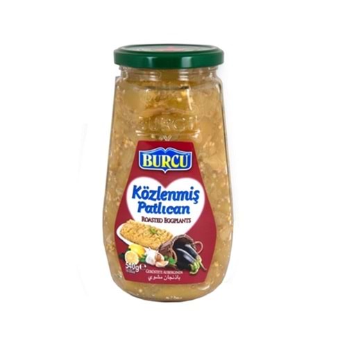 Burcu Közlenmiş Patlıcan 540 Gr Cam