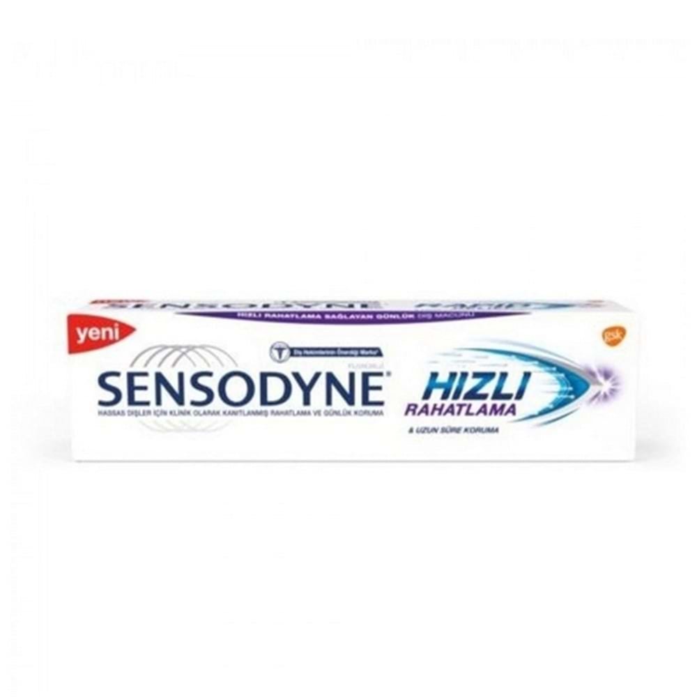 Sensodyne Diş Macunu Hızlı Rahatlama Beyazlatıcı 75 Ml
