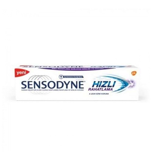 Sensodyne Diş Macunu Hızlı Rahatlama Beyazlatıcı 75 Ml