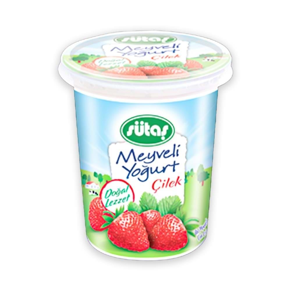 Sütaş Meyveli Yoğurtlu Çilek 500 Gr