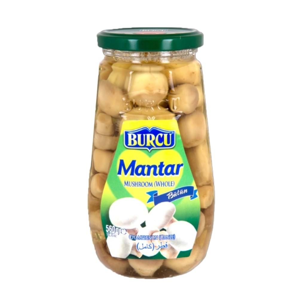 Burcu Bütün Mantar 560 Gr Cam