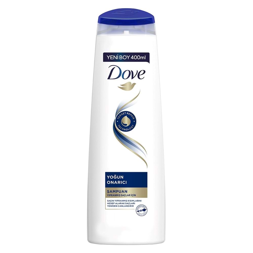 Dove Yıpranmış Saçlar İçin Yoğun Onarıcı Şampuan 400 Ml