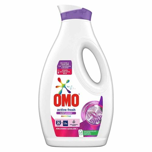 Omo Sıvı Deterjan Renkliler İçin 1690 Ml