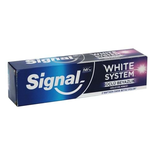 Signal Diş Macunu White System Güçlü Beyazlık 75 Ml