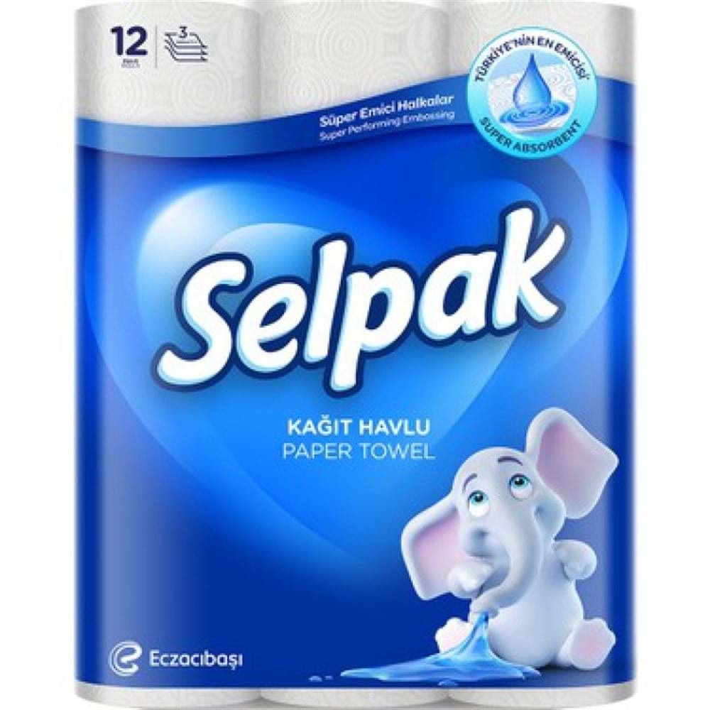 Selpak Havlu 12 Li
