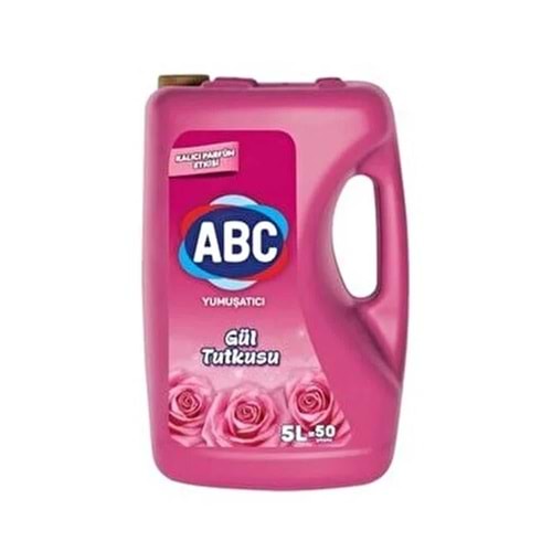Abc Soft Yumuşatıcı Gül Tutkusu 5 Lt 50 Yıkama