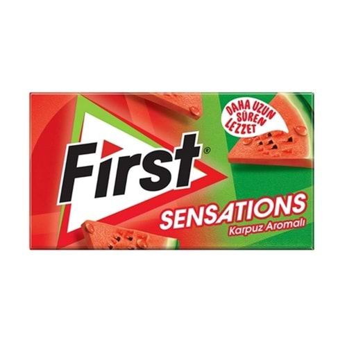 First Sensations Karpuz Aromalı Sakız 27 Gr