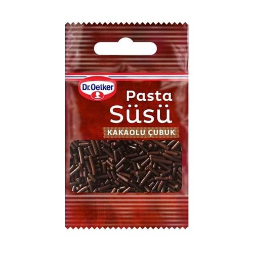 Dr. Oetker Pasta Süsü Kakaolu Çubuk 10 Gr 10 Gr