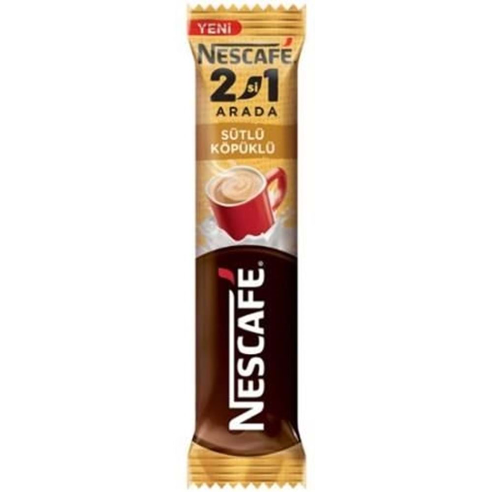 Nescafe 2Si1 Arada Sütlü Köpüklü 10 Gr