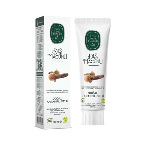 Eyüp Sabri Tuncer 90 Ml Diş Macunu Doğal Karanfil Özlü