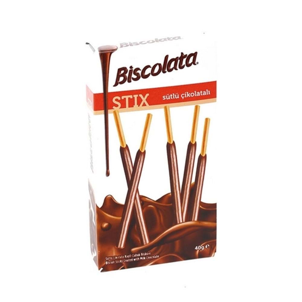 Şölen Biscolata Stix Çikolata Kaplı Bisküvi 40 Gr