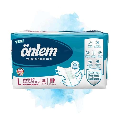 Önlem Yetişkin Hasta Bezi Büyük Boy ( Large ) 30 Adet
