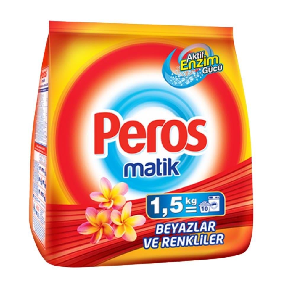 Peros Matik 1.5 Kg Beyaz Ve Renkliler