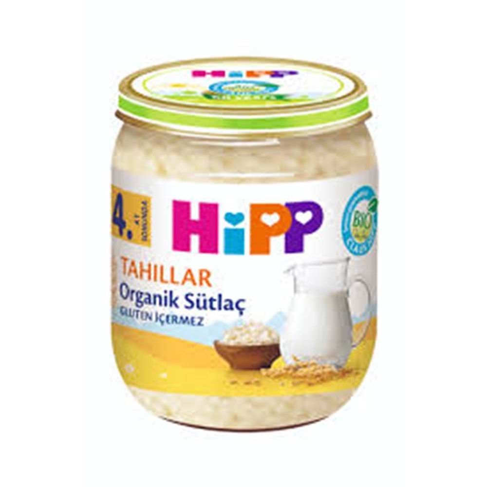 Hipp Organik Sütlaç Maması 125 Gr Kavanoz