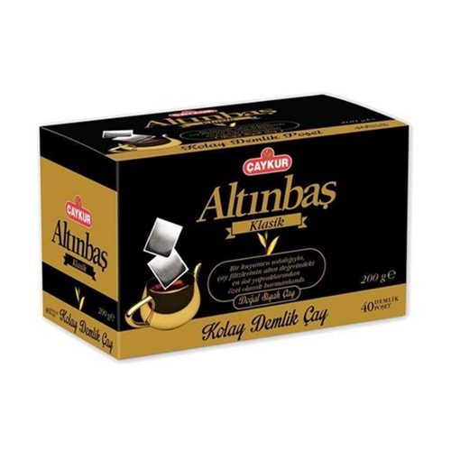 Çaykur Altınbaş Çayı Demlik Poşet Sade 200 Gr