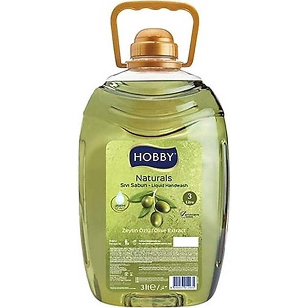 Hobby Sıvı Sabun Zeytin 3 Lt