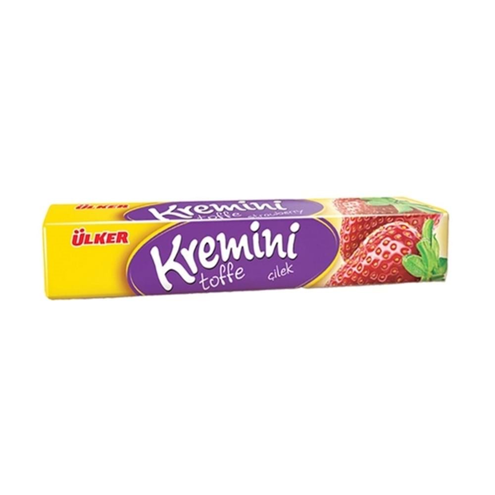 Ülker Kremini Toffe Çilek Aromalı Şekerleme 44 Gr