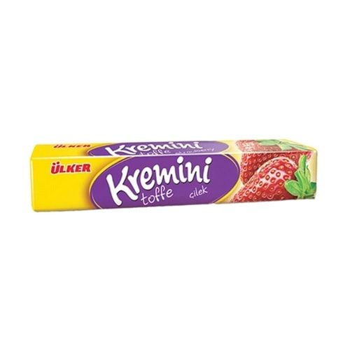 Ülker Kremini Toffe Çilek Aromalı Şekerleme 44 Gr