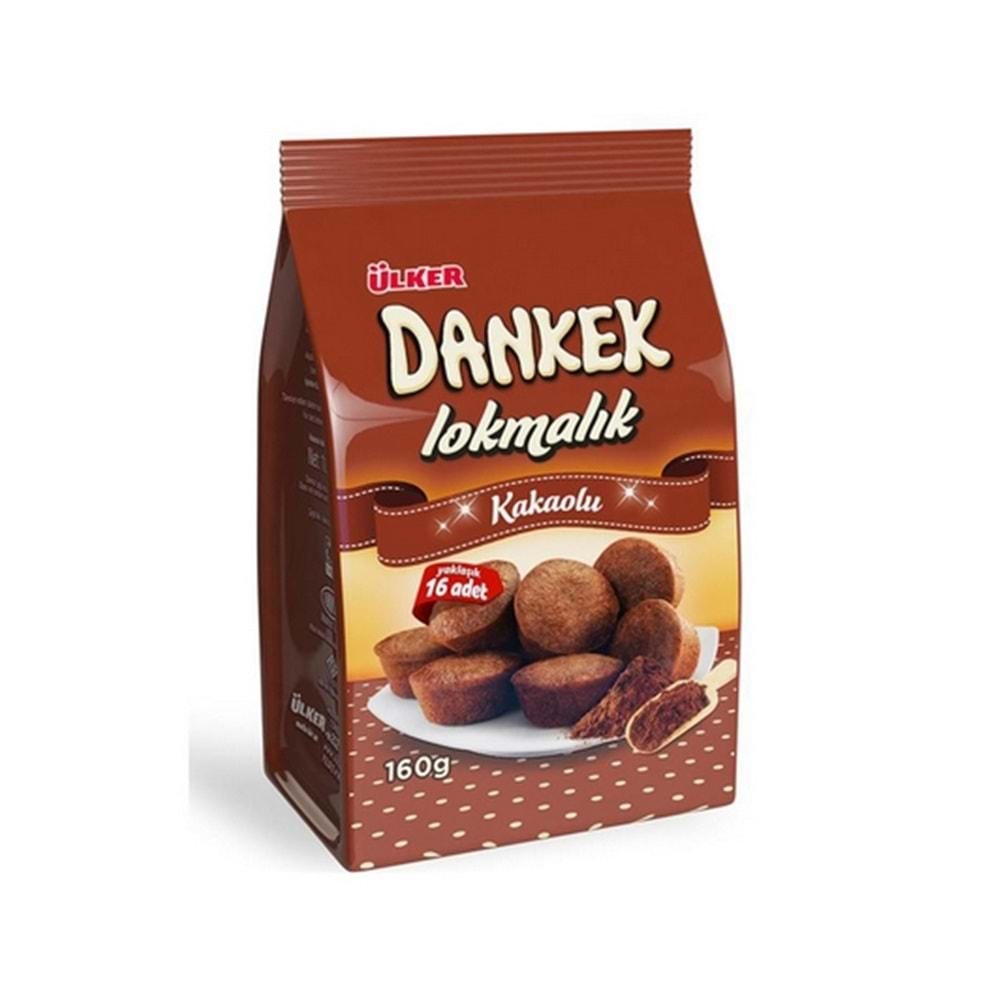 Ülker Dankek Lokmalık Kakaolu Kek 160 Gr