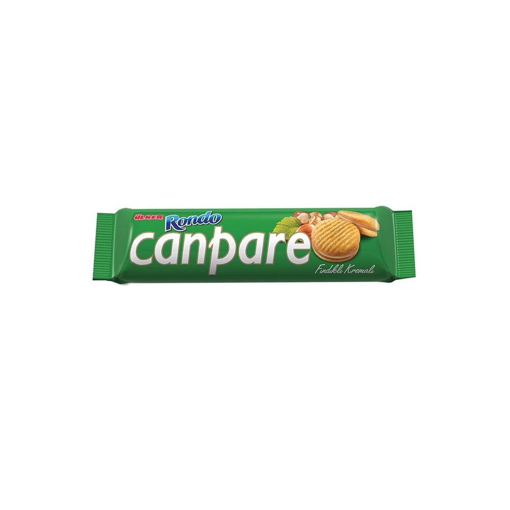 Ülker Canpare Fındık Kremalı Bisküvi 81 Gr