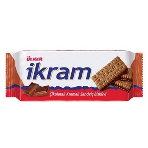 Ülker İkram Çikolatalı Bisküvi 84 Gr