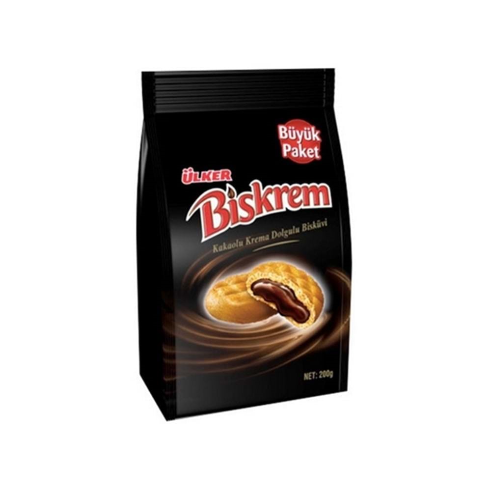 Ülker Biskrem Kakaolu Bisküvi 200 Gr