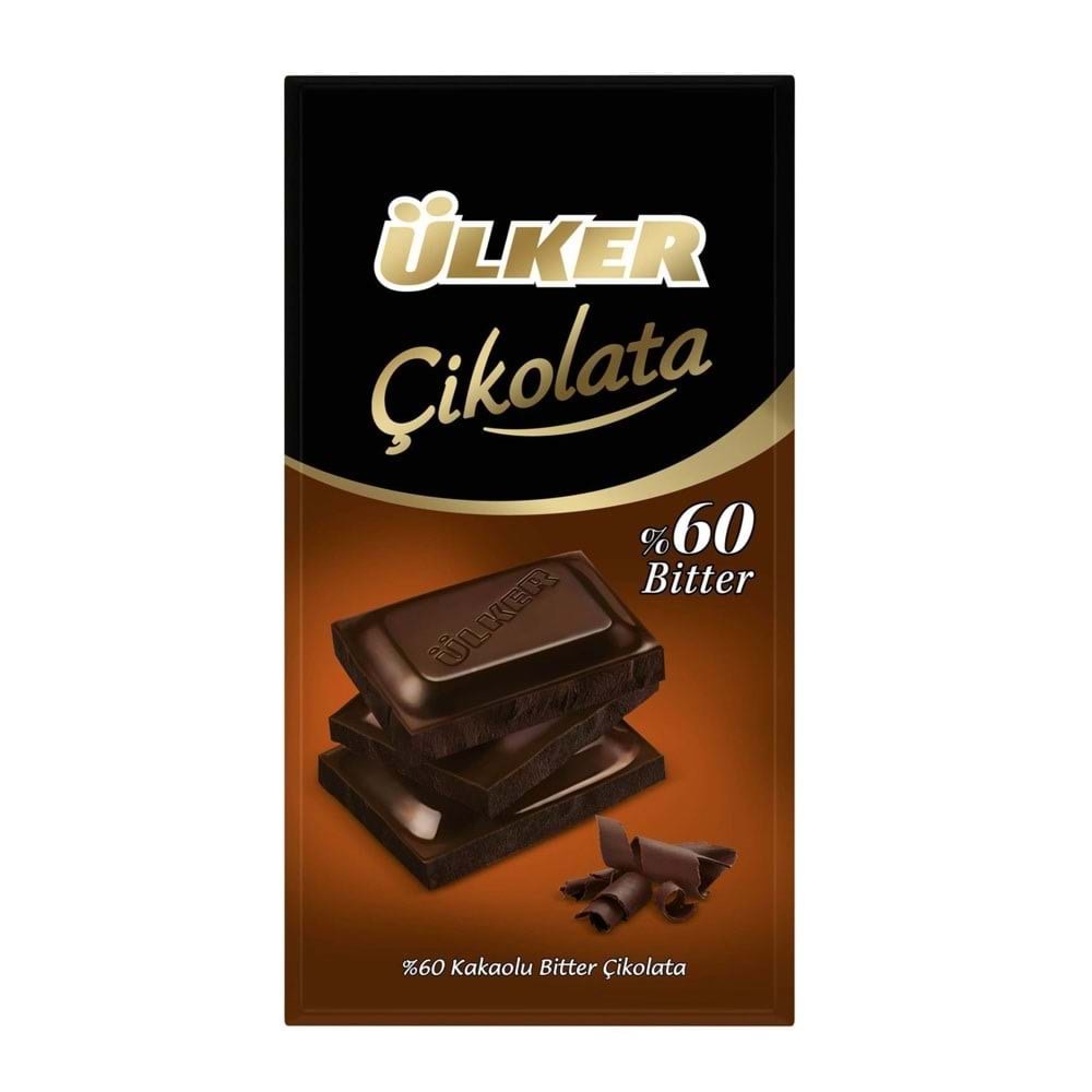 Ülker Tablet Bitter Çikolata 70 Gr