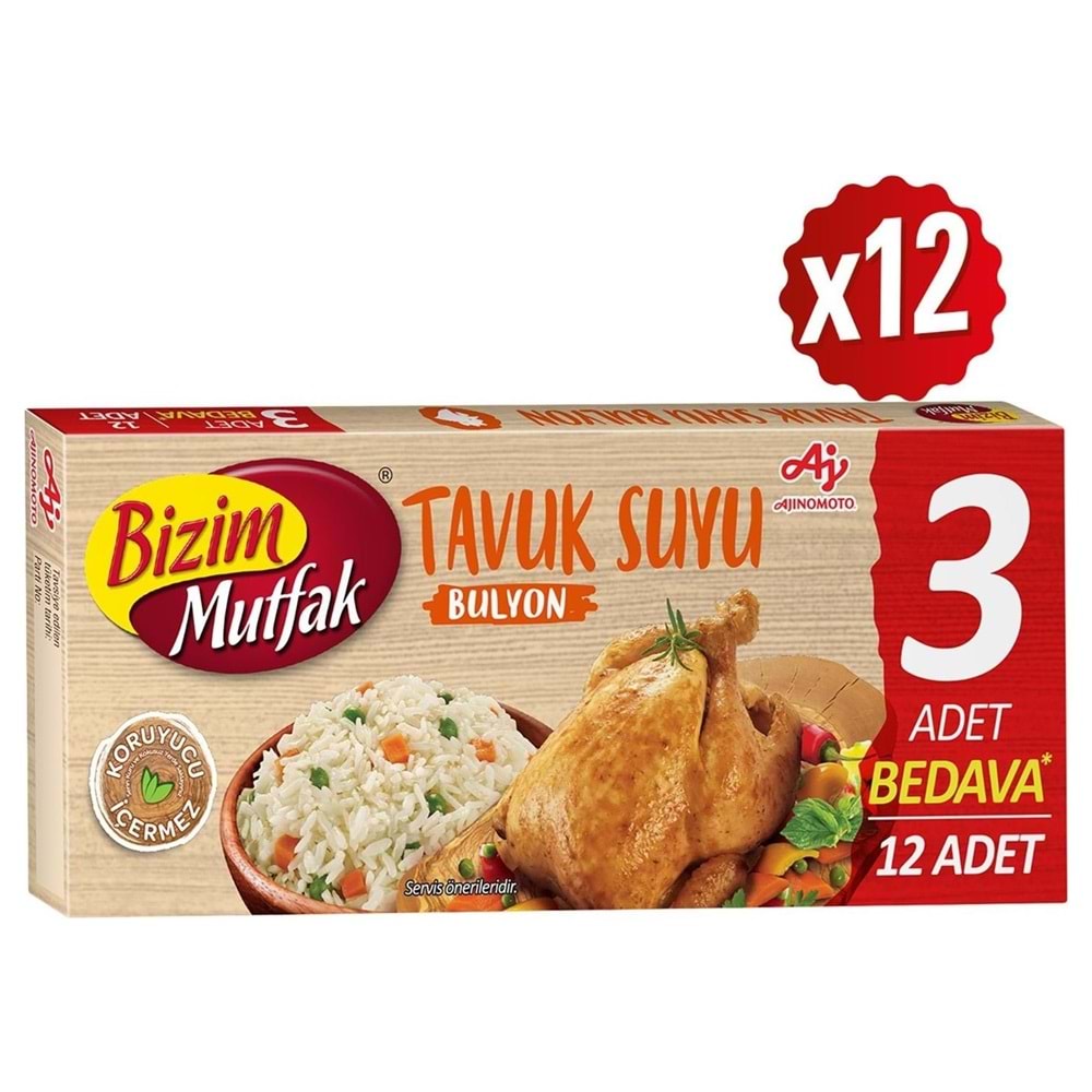 Ülker Bizim Bulyon Gezen Tavuk 120G
