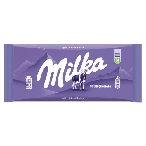 Milka Sütlü Tablet Çikolata 80 Gr