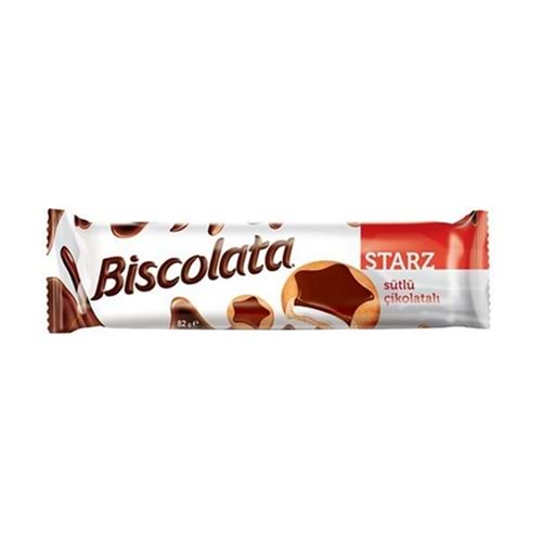 Şölen Biscolata Starz Sütlü Çikolatalı Bisküvi 82 Gr