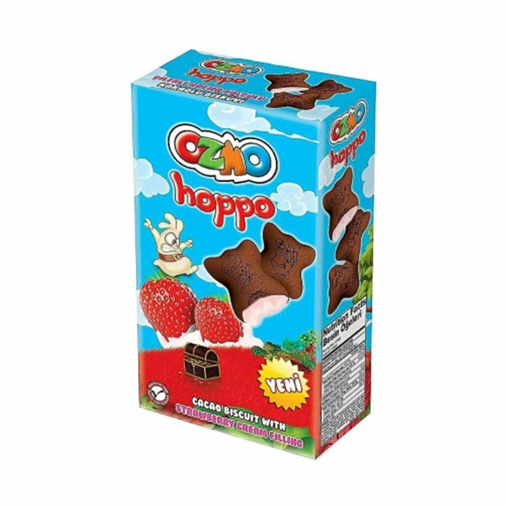 Şölen Ozmo Hoppo Çilekli Krema Dolgulu Bisküvi 40 Gr