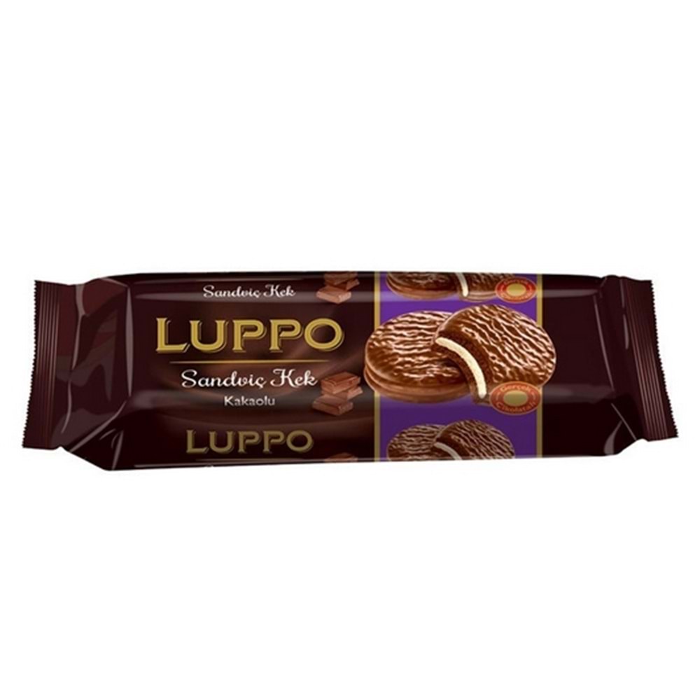 Şölen Luppo Kakaolu Sandviç Kek 8 Li 184 Gr