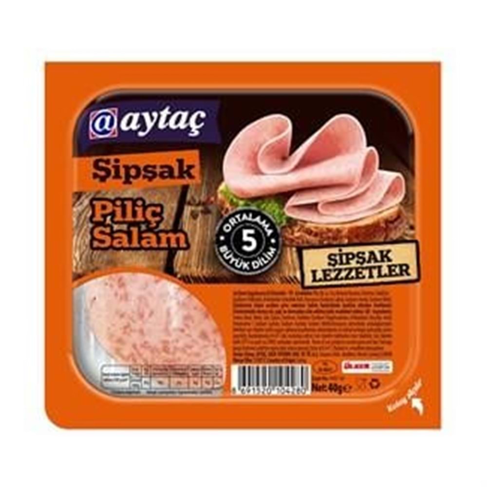 Aytaç Dilimli Piliç Salam 12 Dilim 40 Gr