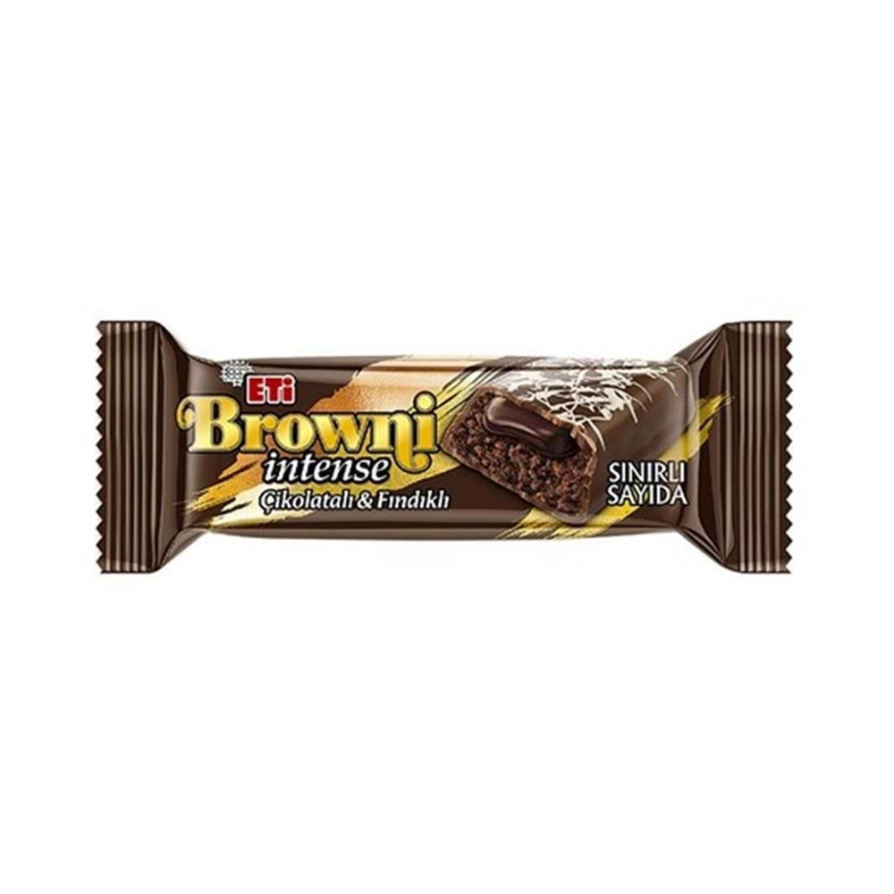 Eti Browni İntense Fındıklı Çikolata Kaplı Kek 48 Gr