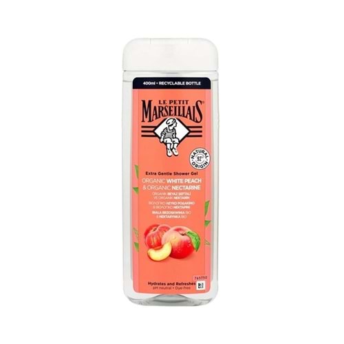 Le Petit Marseillais Duş Jeli Beyaz Şeftali Ve Nektarin 400 Ml