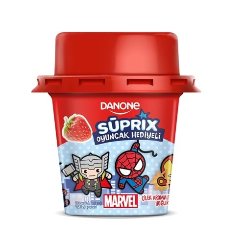 Danone Suprix Marvel Çilek Aromalı 90 Gr