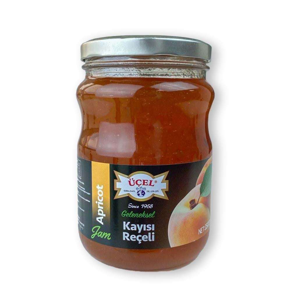 Üçel Kayısı Reçeli 1500 Gr Cam