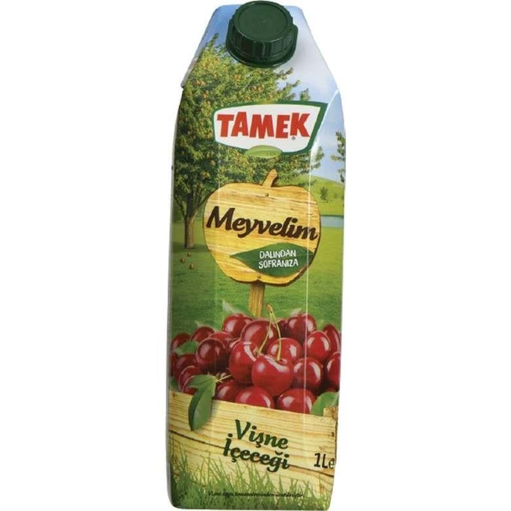 Tamek Nektar Meyvelim Vişne Suyu 1 Lt
