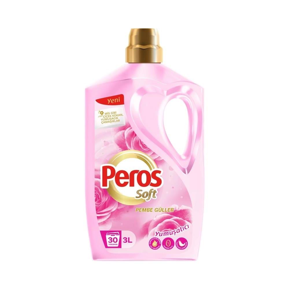 Peros Yumuşatıcı Pembe Güller 3 Lt