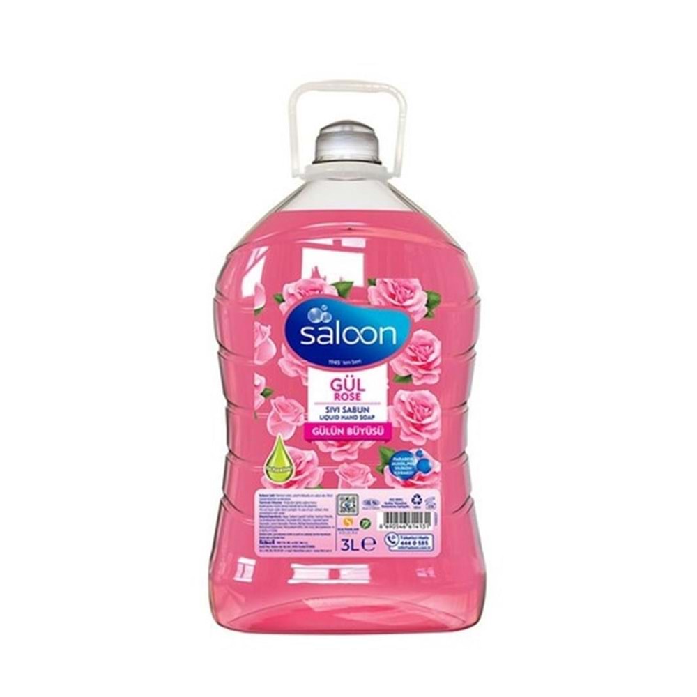 Saloon Sıvı Sabun Gülün Büyüsü 3 Lt