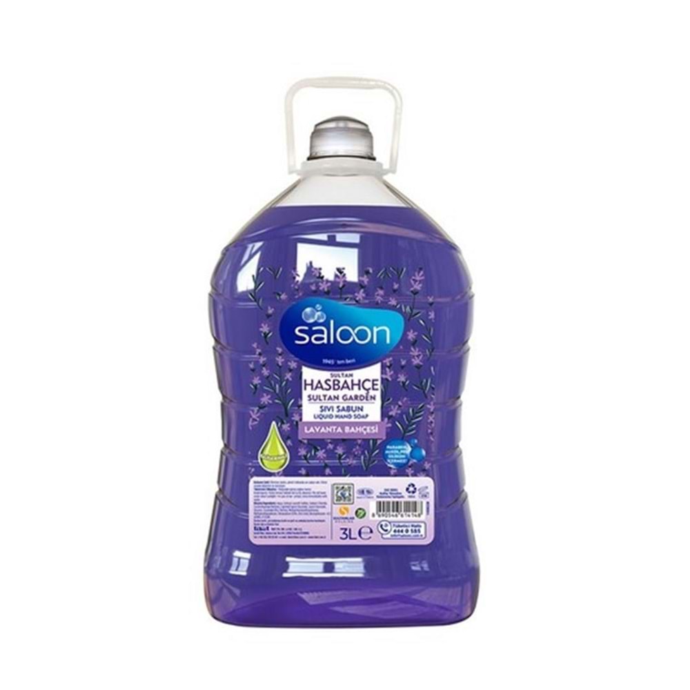 Saloon Sıvı Sabun Sultan Hasbahçe 3 Lt
