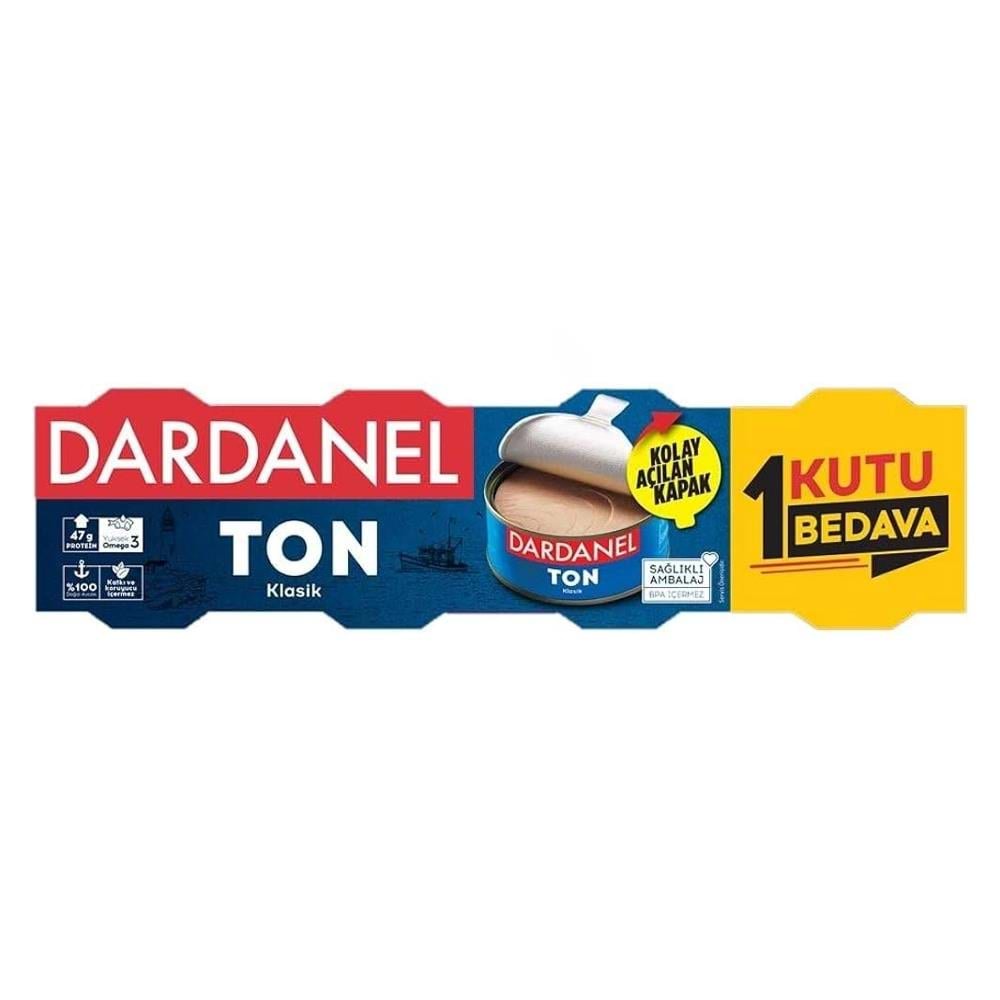 Dardanel Ton Balığı Ayçiçekyağlı 4 Lü 300 Gr